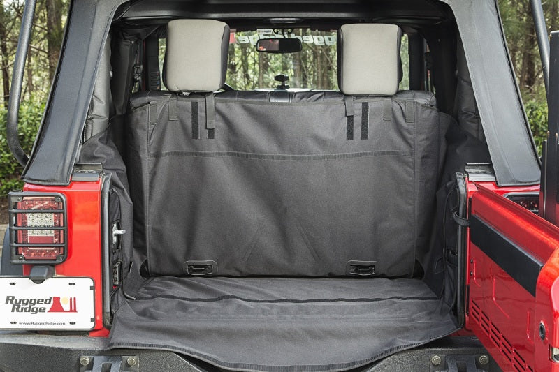 Rugged Ridge C3 Cargo Cover No Subwoofer; 07-18 Jeep Wrangler Jk 2 Door - 13260.03