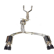 AWE Tuning Audi C7 / C7.5 S6 4.0T Touring Edition Exhaust - Polished Silver Tips - 3415-42010