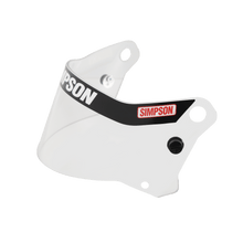 Simpson Racing SD1 Helmet Replacement Shield Antifog/Scratch - Clear - 89500A