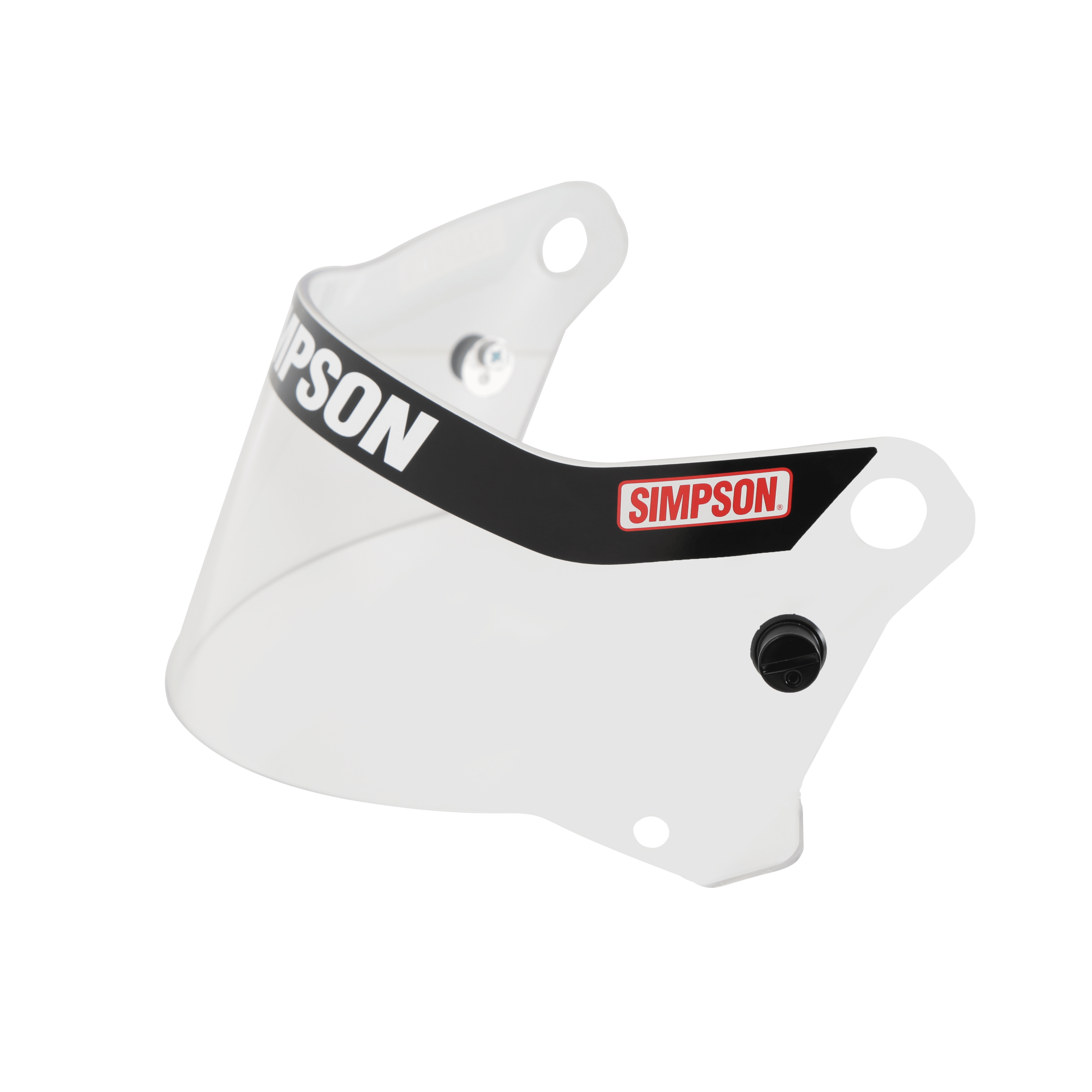 Simpson Racing SD1 Helmet Replacement Shield Antifog/Scratch - Clear - 89500A