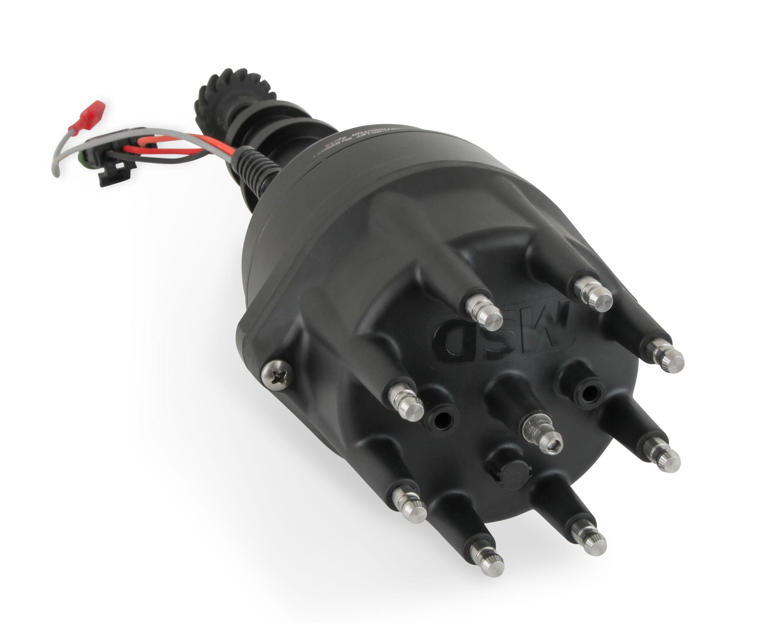 Msd 835071 Black Rtr Mar. Dist. Ford 351-460,Stl Gr