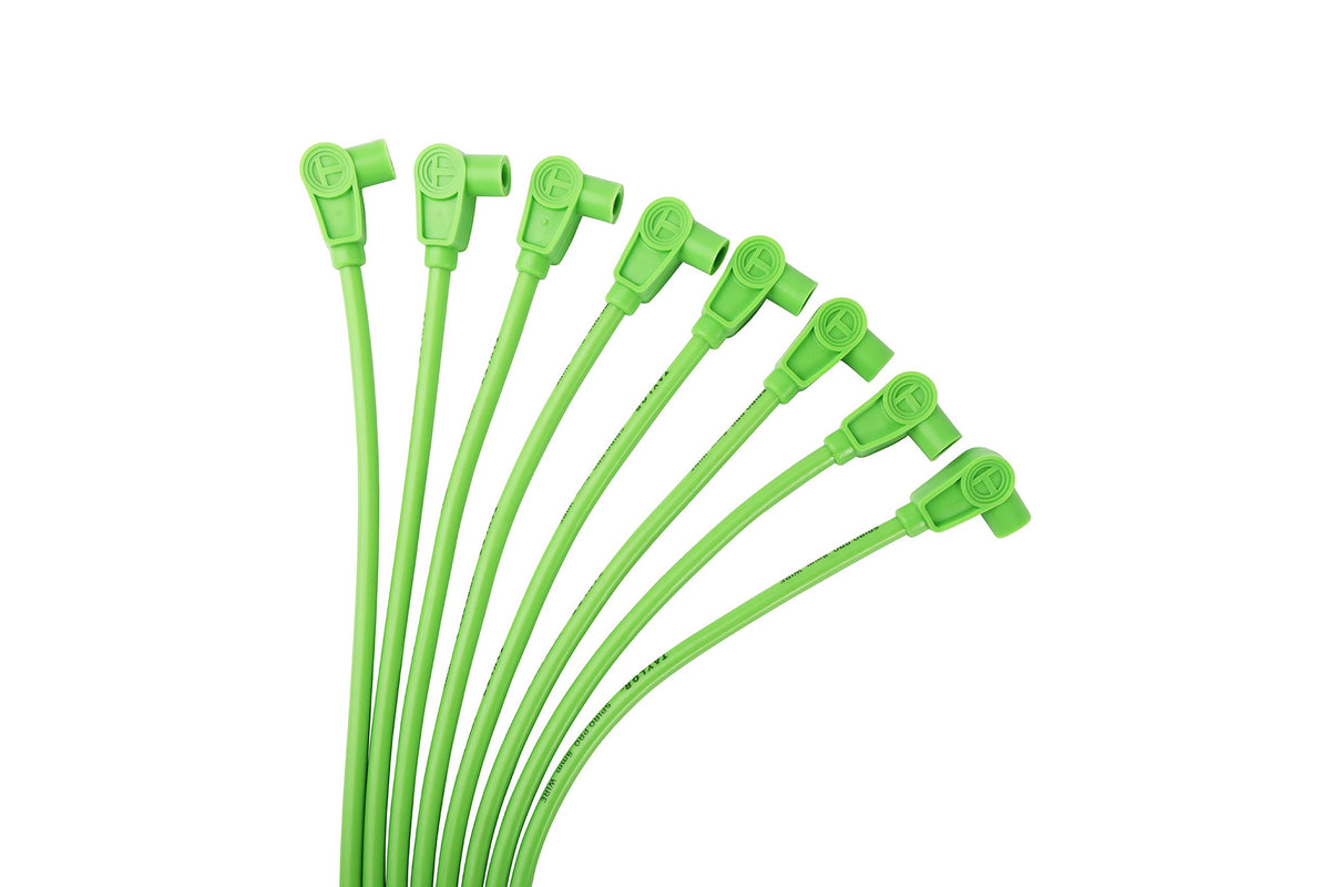 TAYLOR CABLE 8mm Spiro-Pro univ 8 cyl 90 Lime Green - 78551