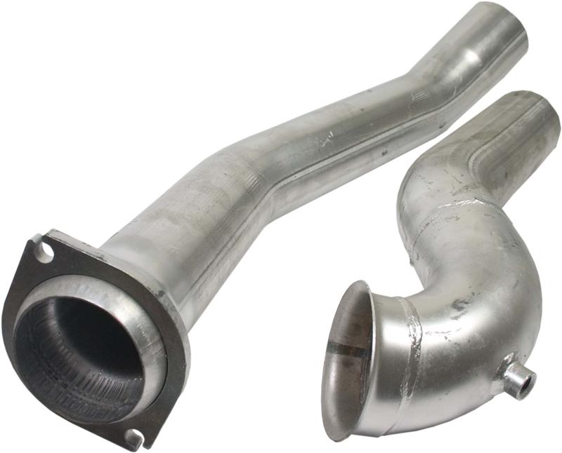 BD Diesel Down Pipe Kit, 4In Hx40/Super B - Dodge 1994-2002 5.9L Cummins - 1045223