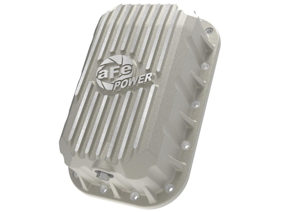 AFE Street Series Engine Oil Pan Raw w/ Machined Fins (2012-2018 Wrangler JK , Wrangler) - 46-71450A