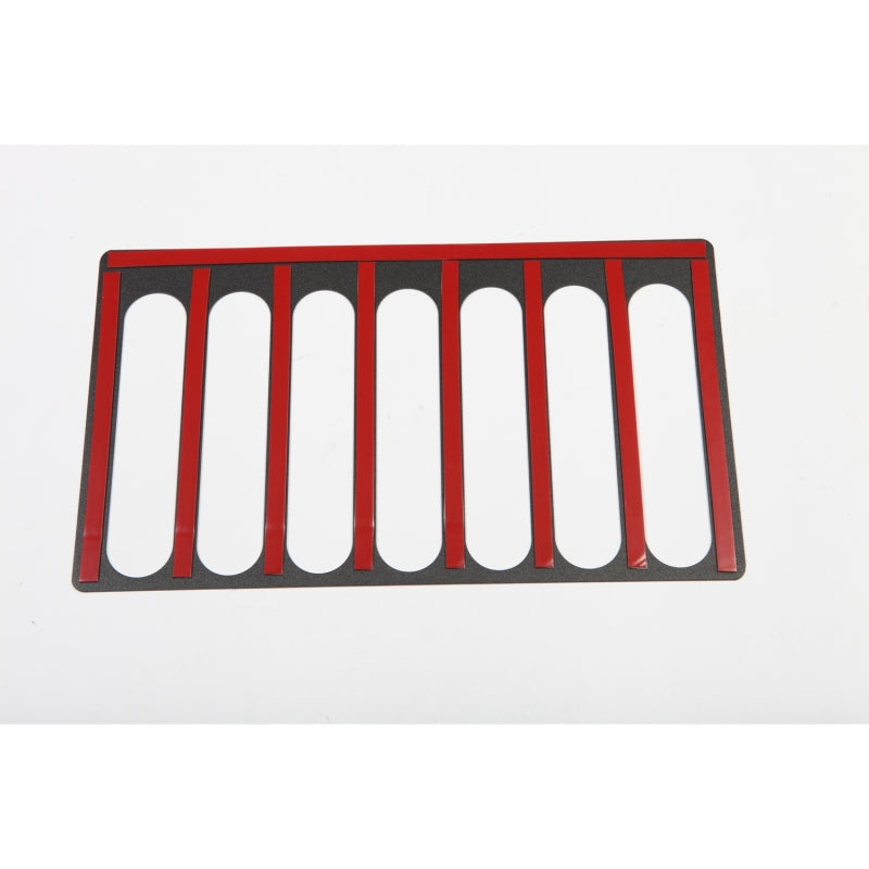 Rugged Ridge Cowl Vent Cover Black; 07-18 Jeep Wrangler Jk - 11206.05