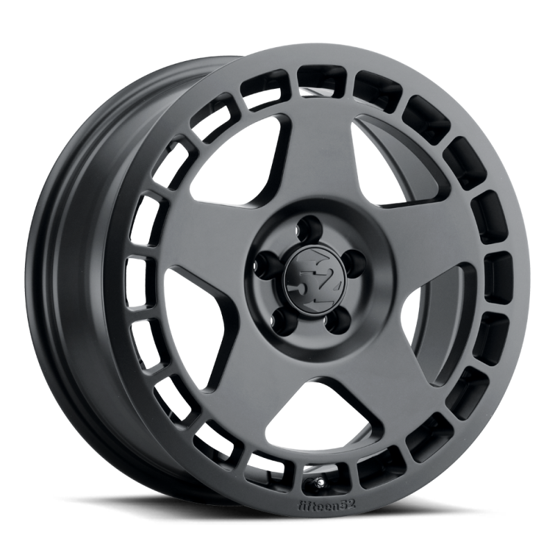 fifteen52 18x8.5 (5x114.3TURBOMAC Wheel, 5.875 BS in ASPHALT BLACK (SATIN BLACK) - TURAB-88554+30