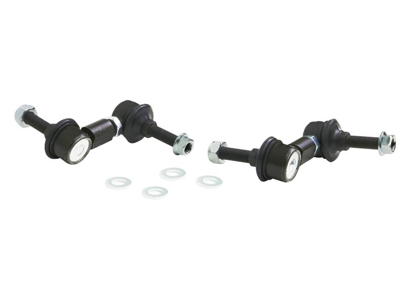 Whiteline Performance Universal Adjustable Sway Bar Link Set 60-80mm Length, 10mm Studs Gold Anodized Whiteline - KLC140-060