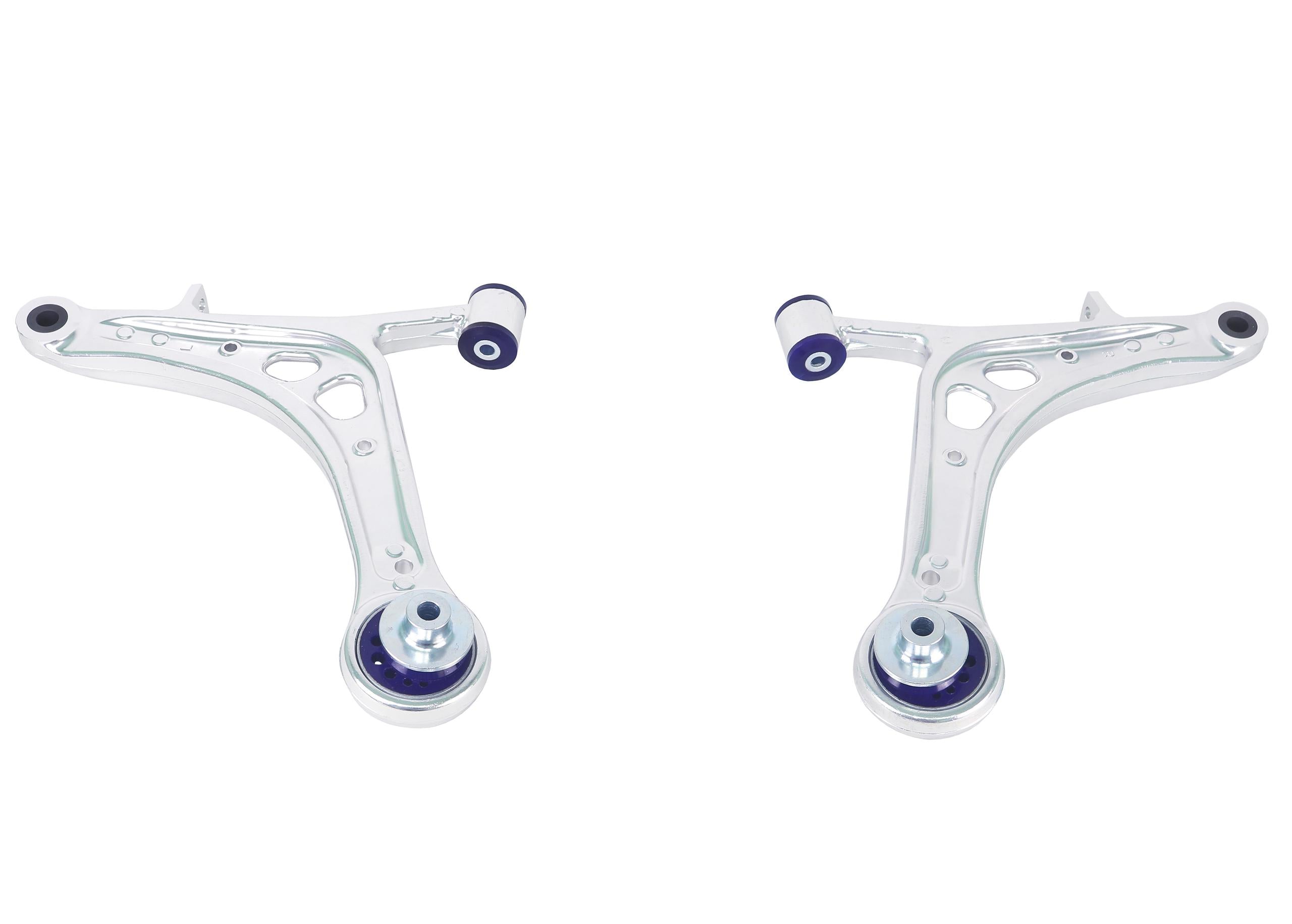 SuperPro Subaru 15-21 WRX & STI Alloy Front LCA Set (+Caster) (2015-2021 WRX, WRX STI) - ALOY0017K