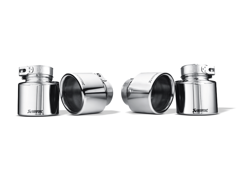 Akrapovic 2009-2014 BMW Tail pipe set (Titanium). (2010-2014 X5, X6) - TP-T/P/2