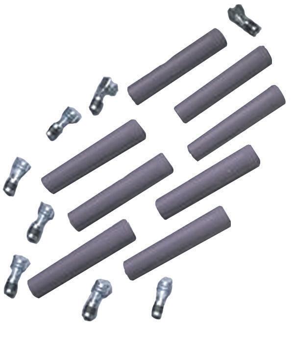 TAYLOR CABLE Spark Plug Boot/Terminal Kit gray 180 deg  - 46083
