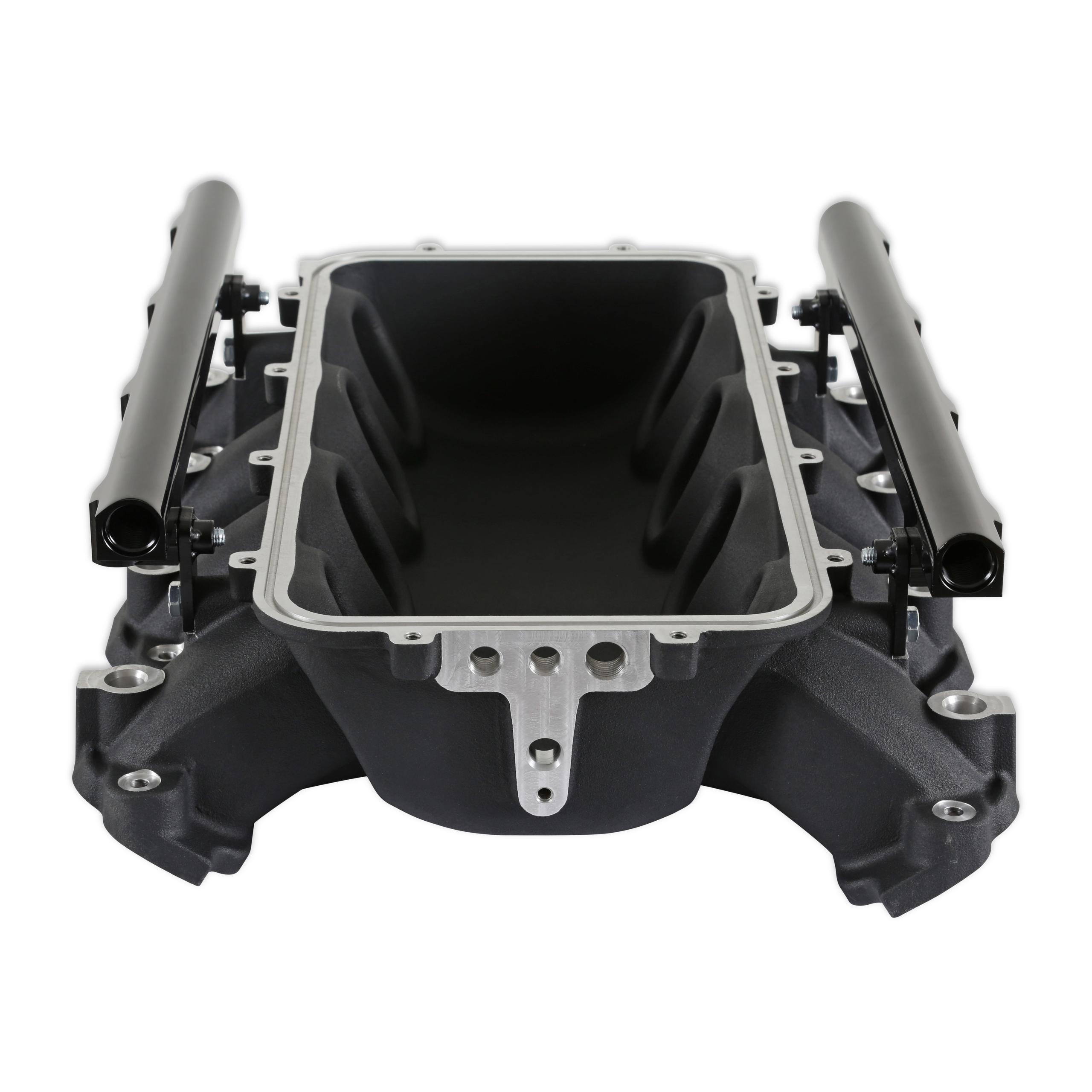 Holley Efi Lo-Ram Intake Manifold Base - 300-711BK