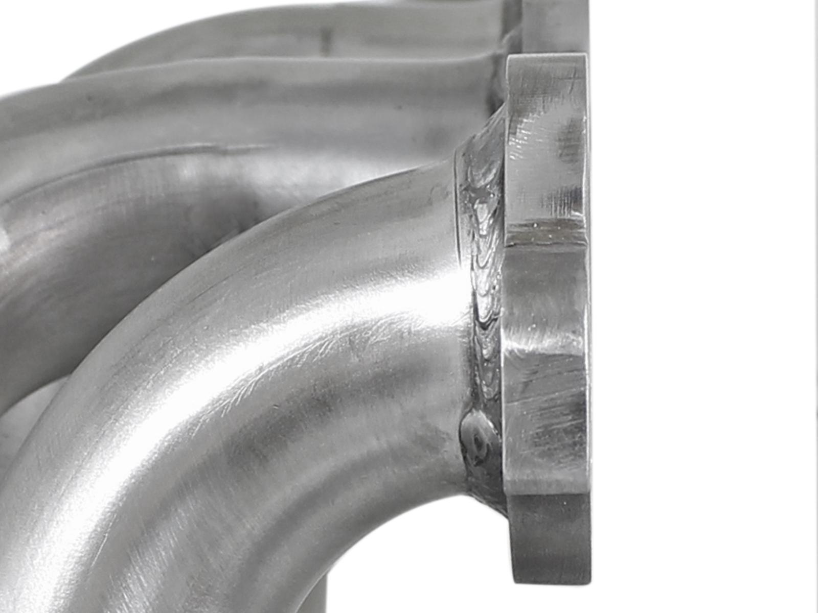 AFE Twisted Steel 409 Stainless Steel Short Tube Header (GM Silverado/Sierra 1500 02-13 V8 (GMT800/900)) - 48-44001
