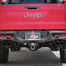 aFe 49-38084-B 2020 Jeep Gladiator (JT) V6-3.6L Vulcan Series 3" to 2-1/2" 304 Stainless Steel Cat-Back Exhaust System - Black Tips