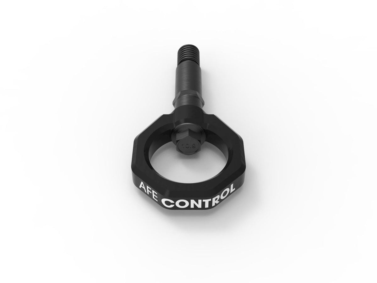 aFe CONTROL Front Tow Hook Black (2020-2021 GR Supra, GR Supra, GR Supra) - 450-721002-B