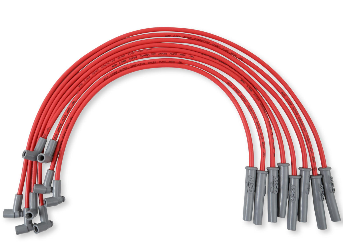 Super Conductor Spark Plug Wire Set, Chevy 366-454 w/HEI Cap.  - 35379