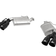 AFE MACH Force-Xp 2-1/2 IN 409 Stainless Steel Axle-Back Exhaust System Black (Chevrolet Camaro SS 16-24 V8-6.2L) - 49-44119-B