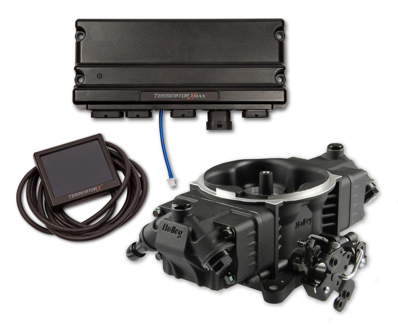 Holley Term X Max Stealth 4150,8Inj,Black,Trans  - 550-1015