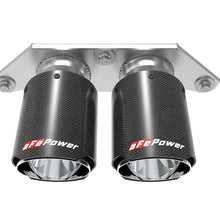 AFE MACH Force-Xp 4 IN Carbon Fiber OE Replacement Exhaust Tips (Porsche 911 GT3 14-19 H6-3.8L/4.0L) - 49C36435-C