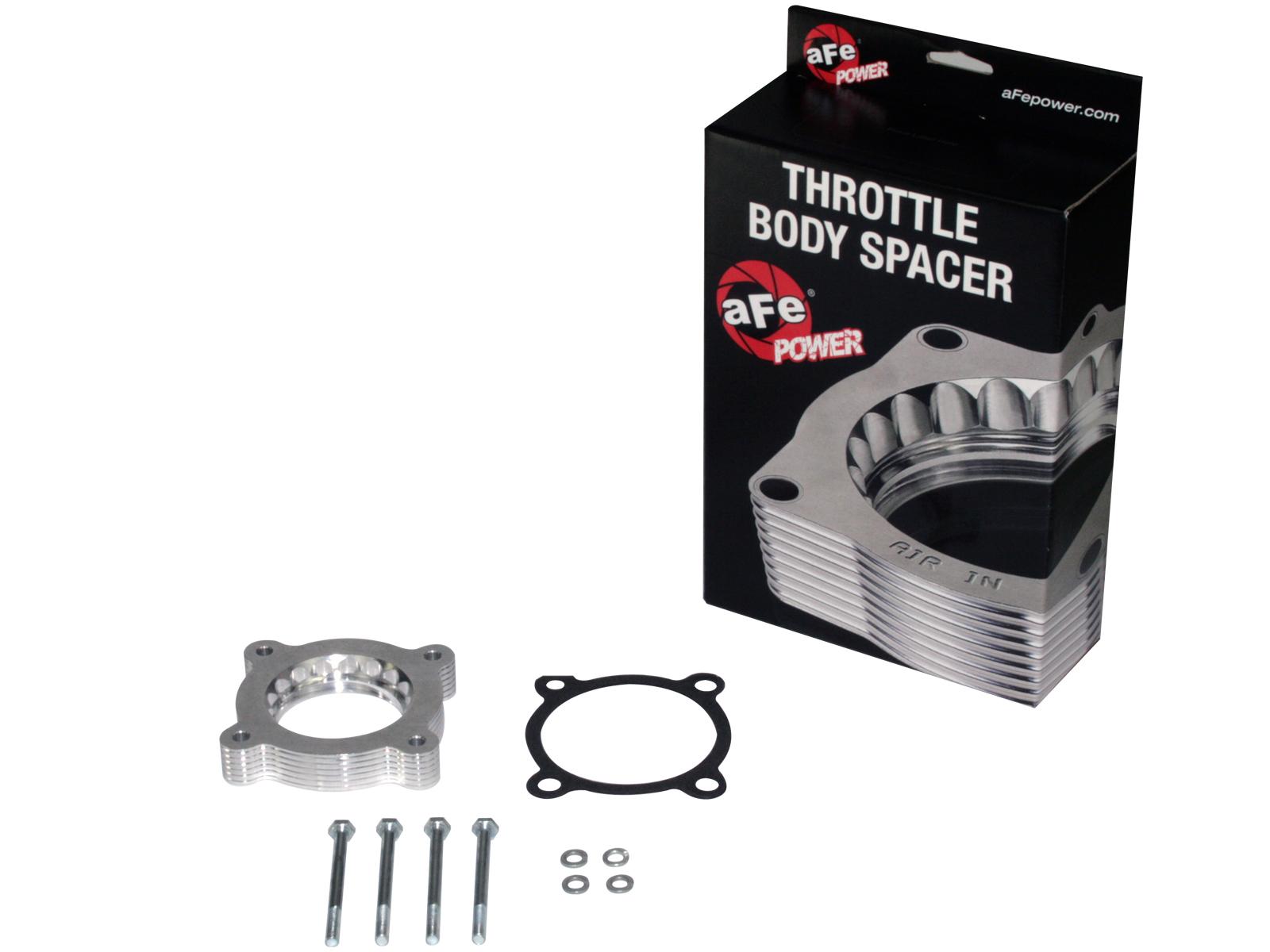 AFE Silver Bullet Throttle Body Spacer Kit (2003-2021 4Runner, 4Runner, FJ Cruiser) - 46-38008