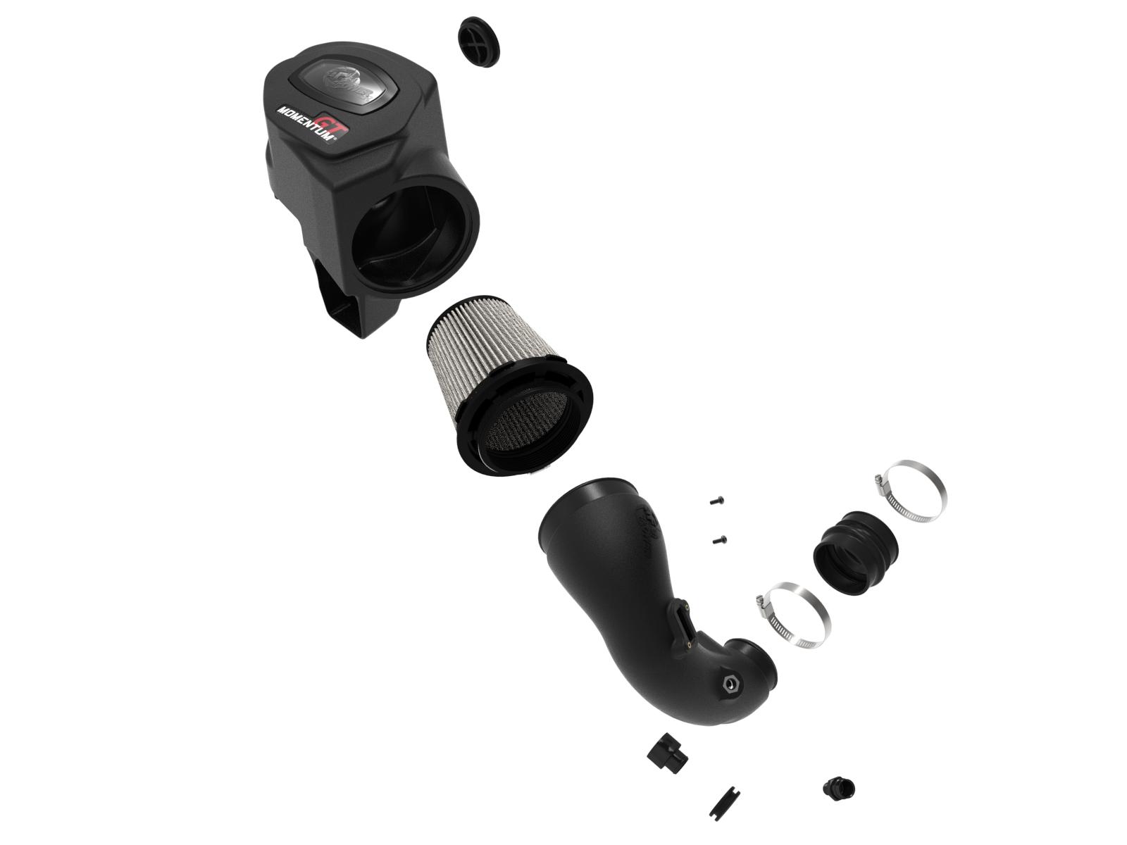 aFe Momentum GT Cold Air Intake System w/ Pro DRY S Filter (2017-2022 BMW 540i (G30) L6-3.0L(t)) - 50-70073D