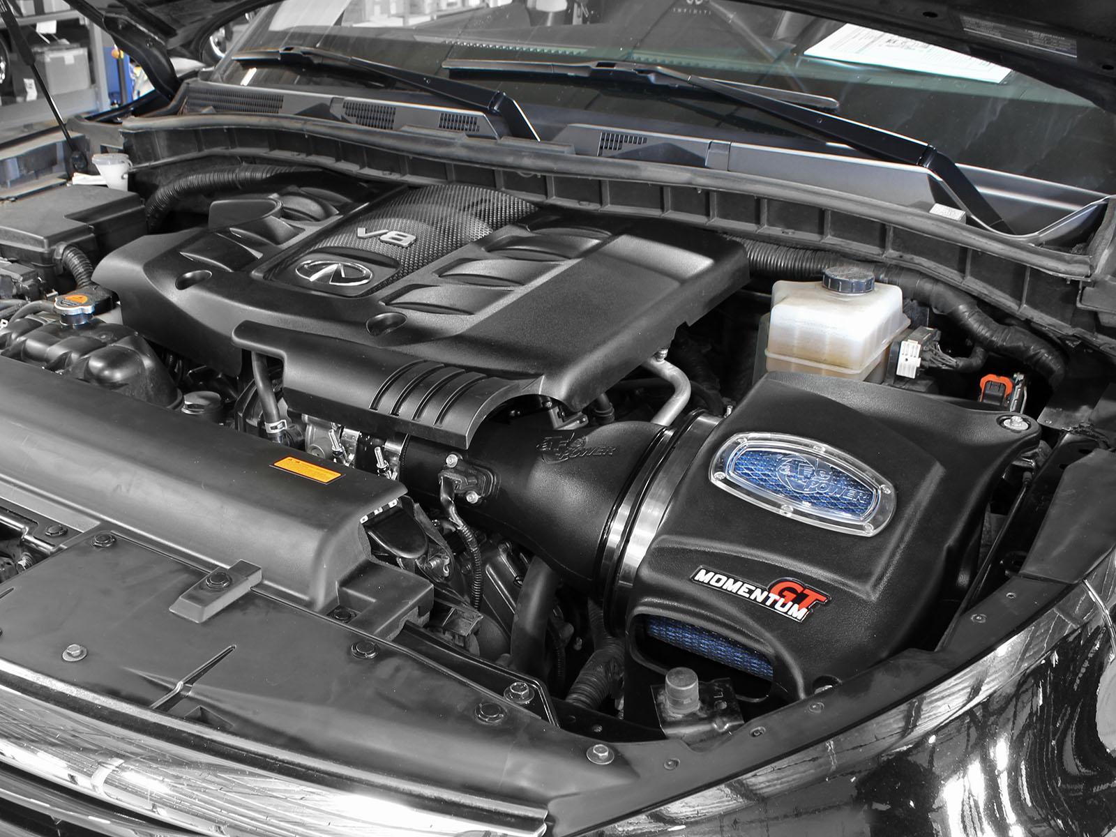 AFE Momentum GT Cold Air Intake System w/ Pro 5R Media (2011-2021 Armada, QX80, QX56) - 54-76103