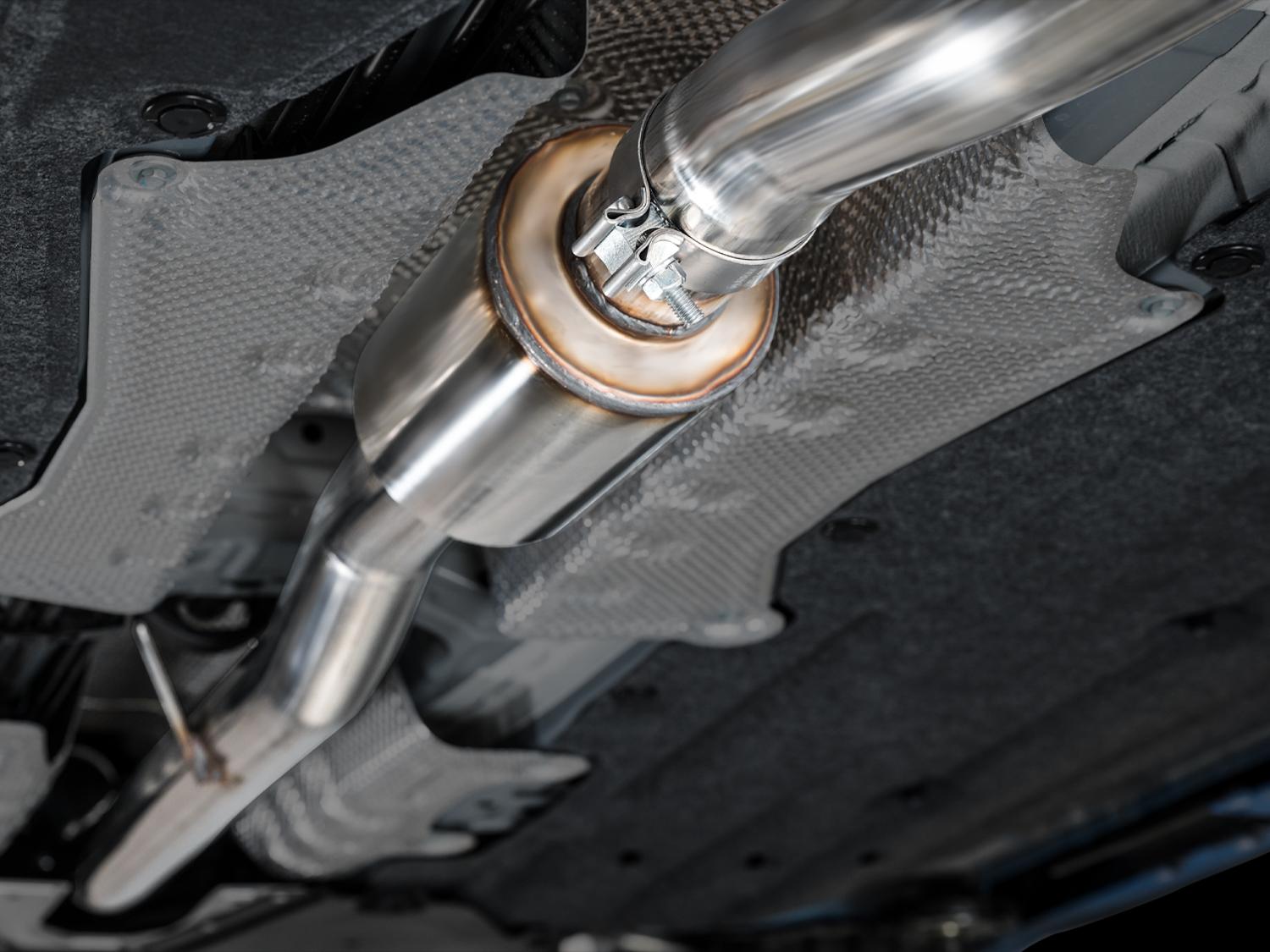 AWE Track Edition for FL5 CTR - Triple Chrome Tips - 3020-52287