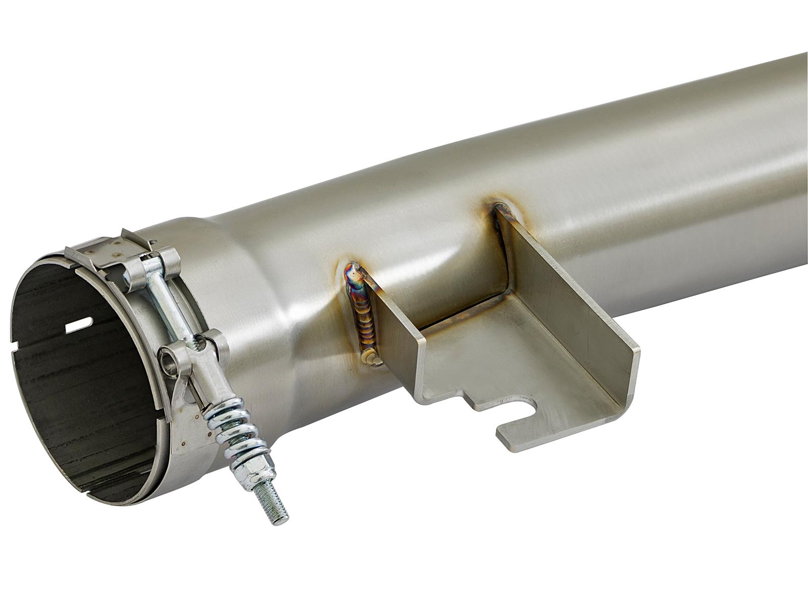 AFE MACH Force-Xp Stainless Steel Cat-Back Exhaust System w/Black Tips - 49-36334-B
