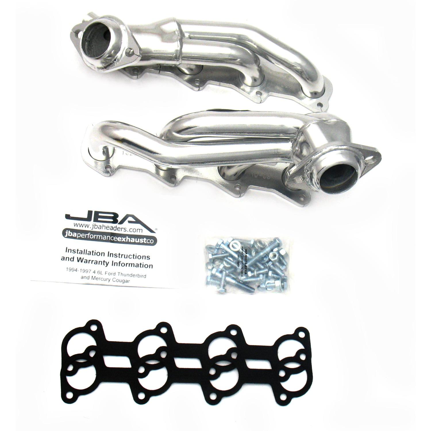 JBA 94-97 T-Bird/Cougar 4.6L Sil Cer (1994-1997 Thunderbird,1994-1997 Cougar) - 1626SJS