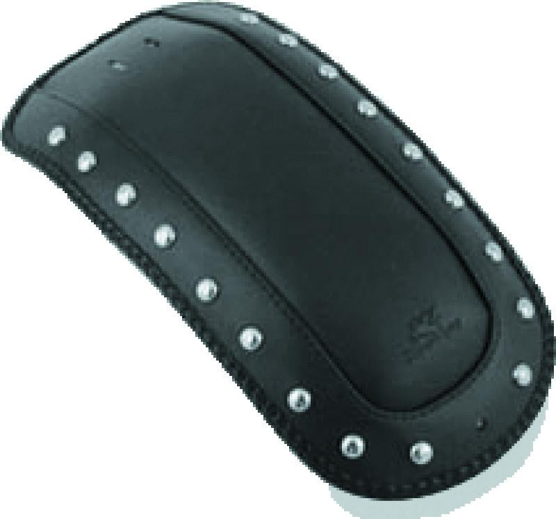 Mustang 08-21 Harley Electra Glide Std,Rd Glide,Rd King,Str Glide Solo Seat Blk Pearl Studs - Black