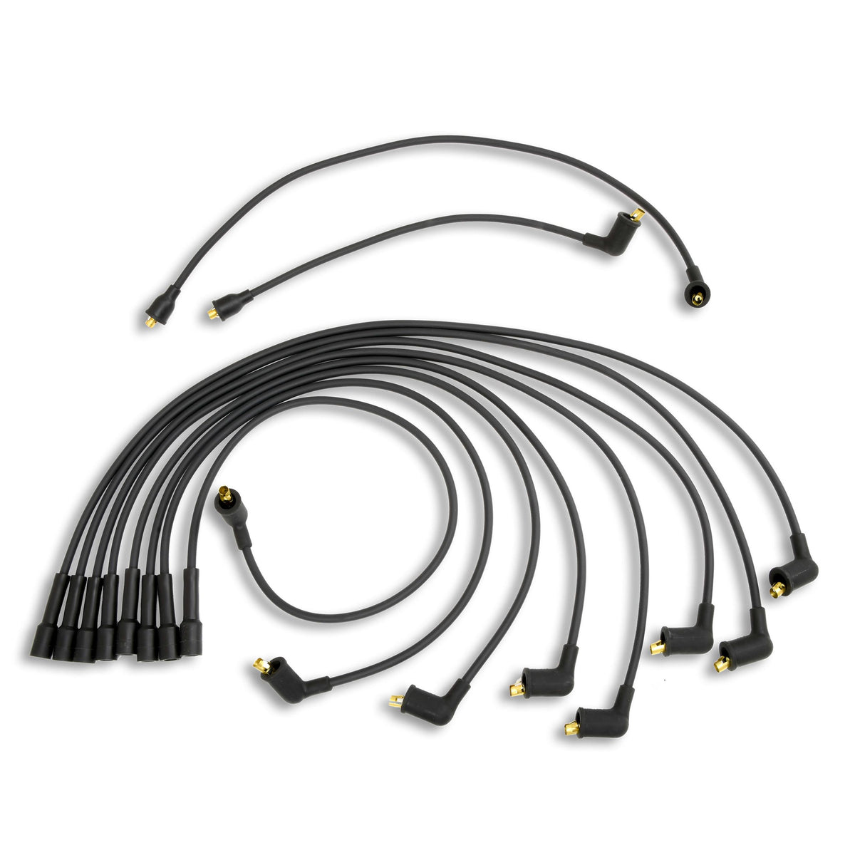 Pertronix 708105 Flame-Thrower Spark Plug Wires 8 Cyl Custom Fit Black - 708105