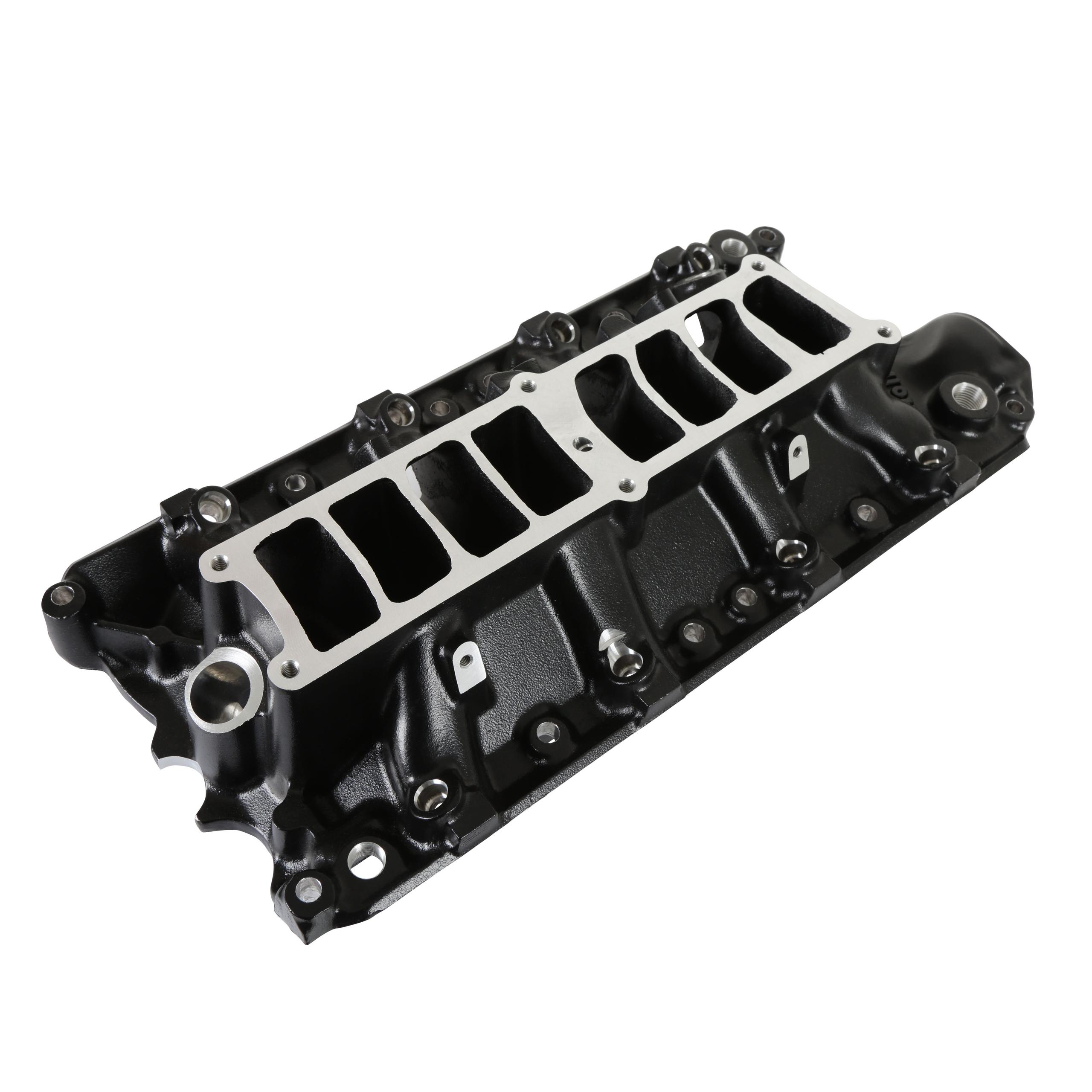 Holley 300-72BK Kit, Ford Upper/Lower Black Manifold