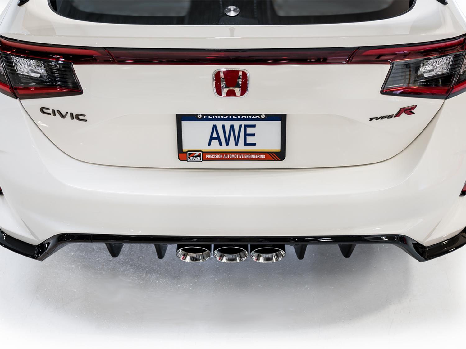 AWE Touring Edition for FL5 CTR - Triple Chrome Tips - 3015-52287