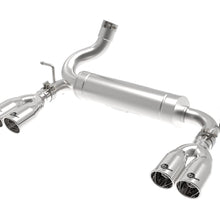 AFE Axle-Back Exhaust System (2007-2018 Jeep Wrangler V6-3.6/3.8L) - 49-38086-P
