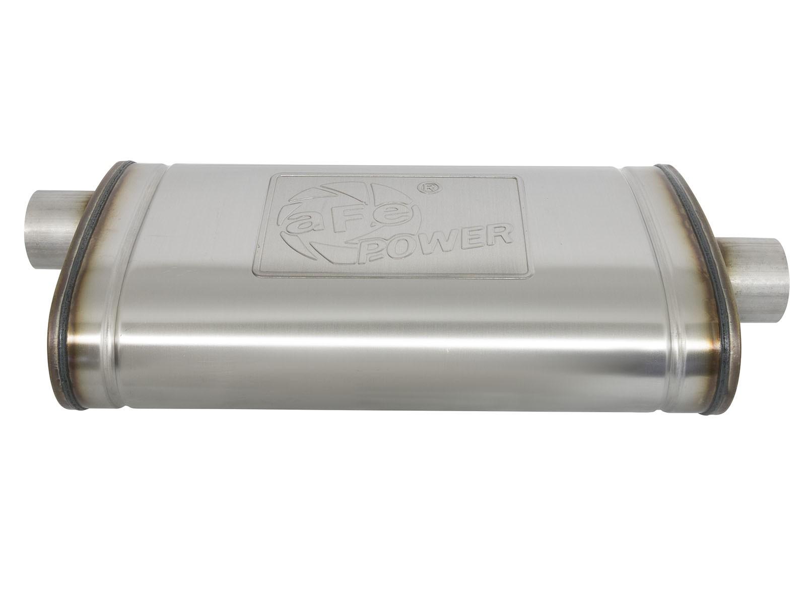 AFE 49-43125-P Apollo GT Series 3 IN to 3-1/2 IN 409 Stainless Steel Cat-Back Exhaust System w/ Polished Tip (2021-2025 Ford F-150 V6-2.7 TT / 3.5L TT / V8-5.0L)