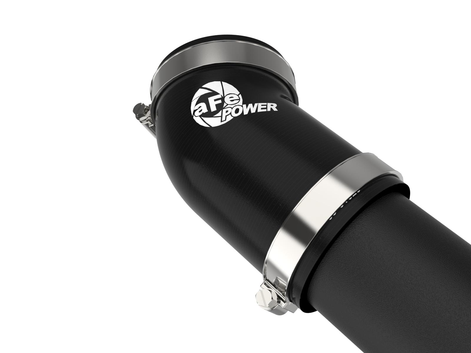 AFE BladeRunner Aluminum Hot & Cold Charge Pipe Kit - Black (2022+ Explorer ST) - 46-20674-B