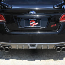 AFE Takeda 3 IN to 2-1/4 IN 304 Stainless Steel Cat-Back Exhaust w/ Black Tip (2015-2021 WRX , WRX STI) - 49-36810-C