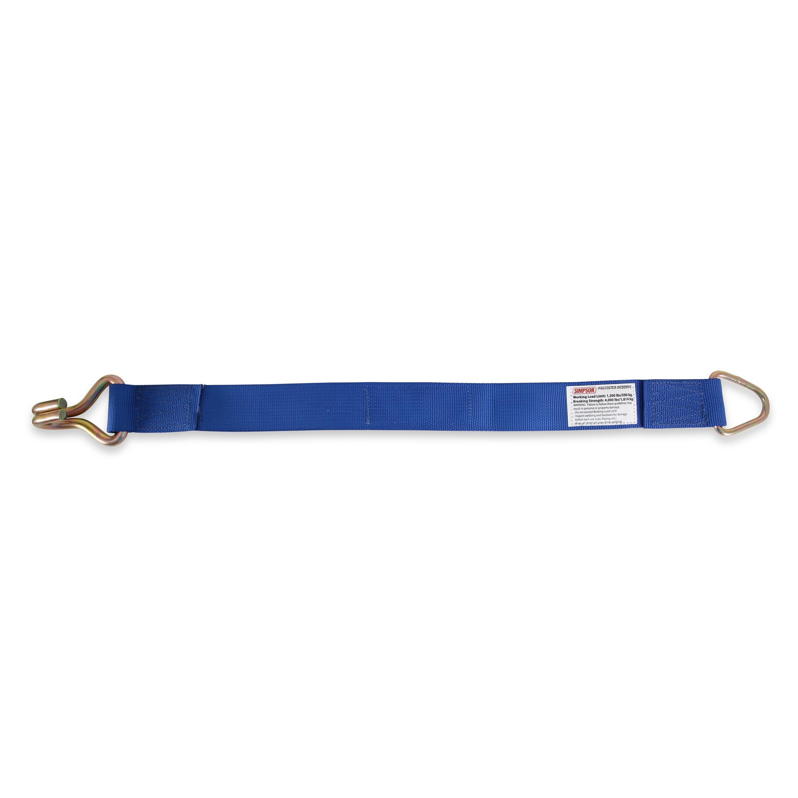 Simpson Racing Racing Junkyard Dog Axle Strap - 35015BJ
