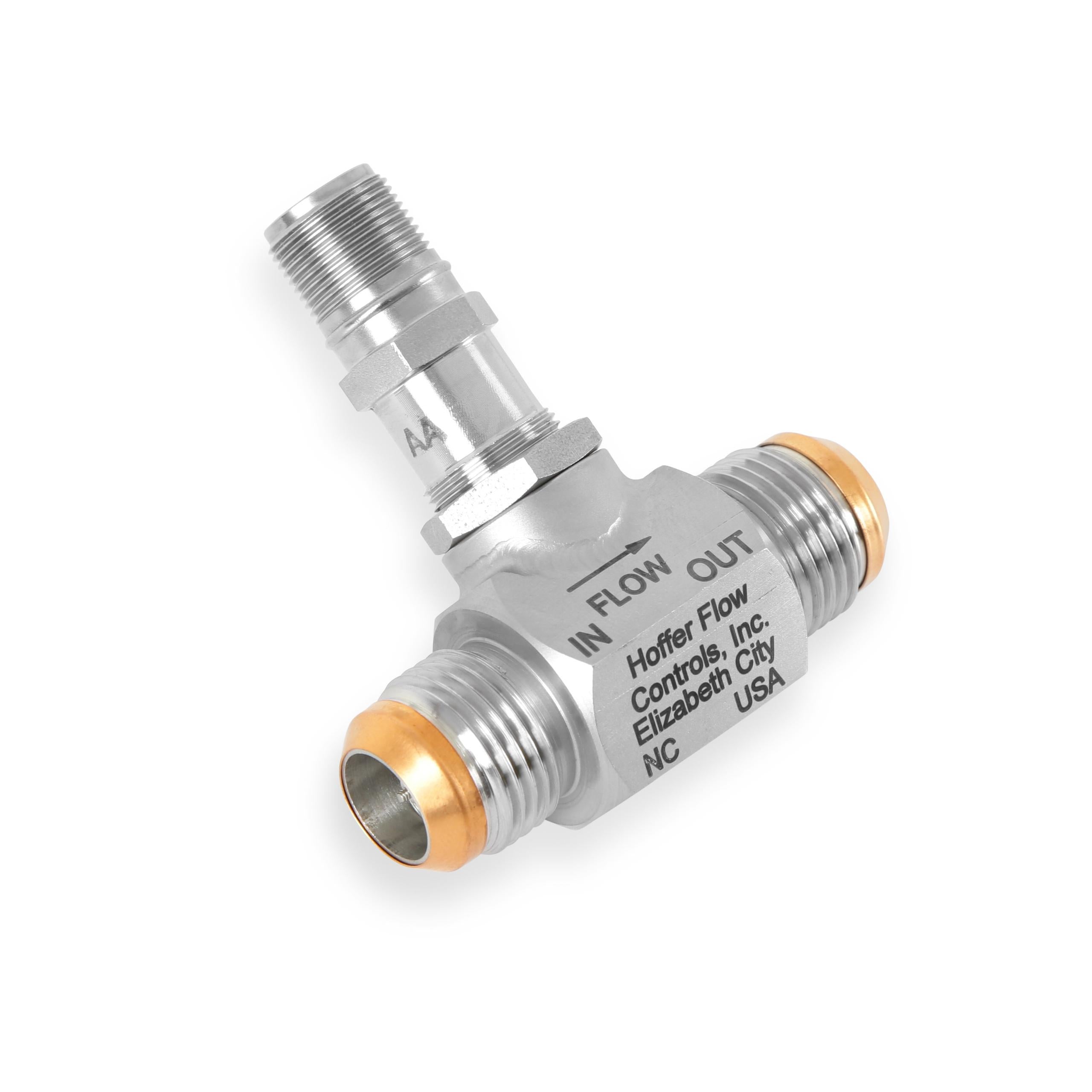 Racepak STAINLESS FLOW METER - 800-FM-AN10-SS