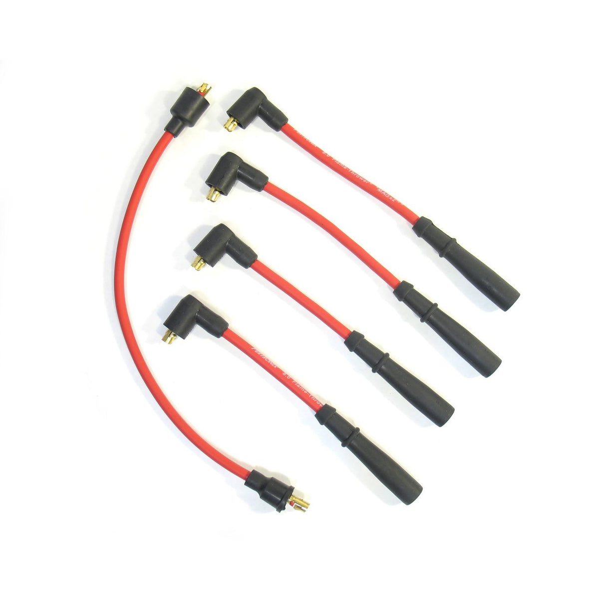 Pertronix 804414 Flame-Thrower Spark Plug Wires 4 Cyl 8Mm Triumph Type#2 Red - 804414