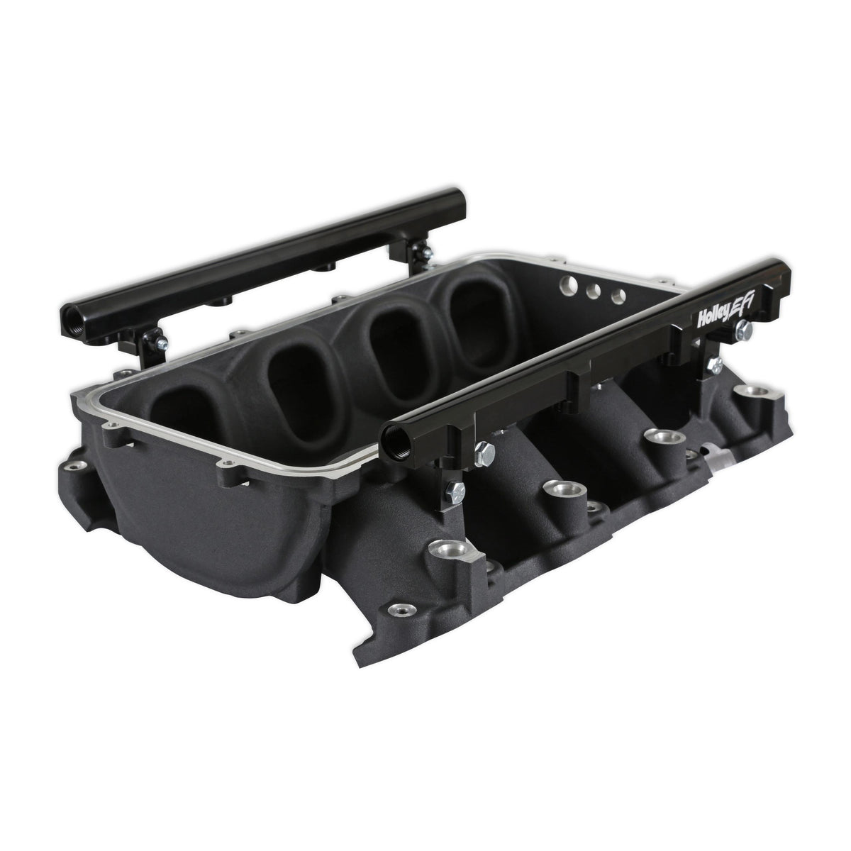 Holley Efi Lo-Ram Intake Manifold Base - 300-711BK