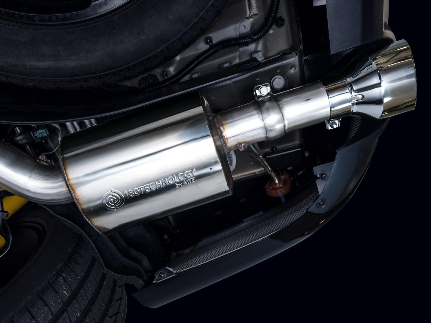AWE Touring Edition Exhaust - Chrome Silver Tips (2018-2023 Dodge Durango 6.4L / 6.2L SC) - 3015-32952