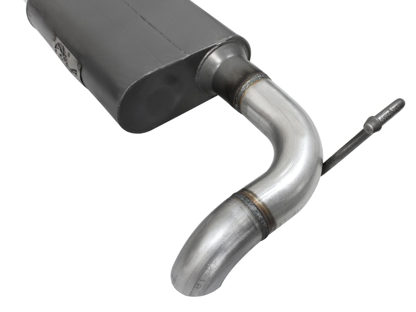 AFE Scorpion 2-1/2 IN Aluminized Steel Cat-Back Hi-Tuck Exhaust System - 49-08043