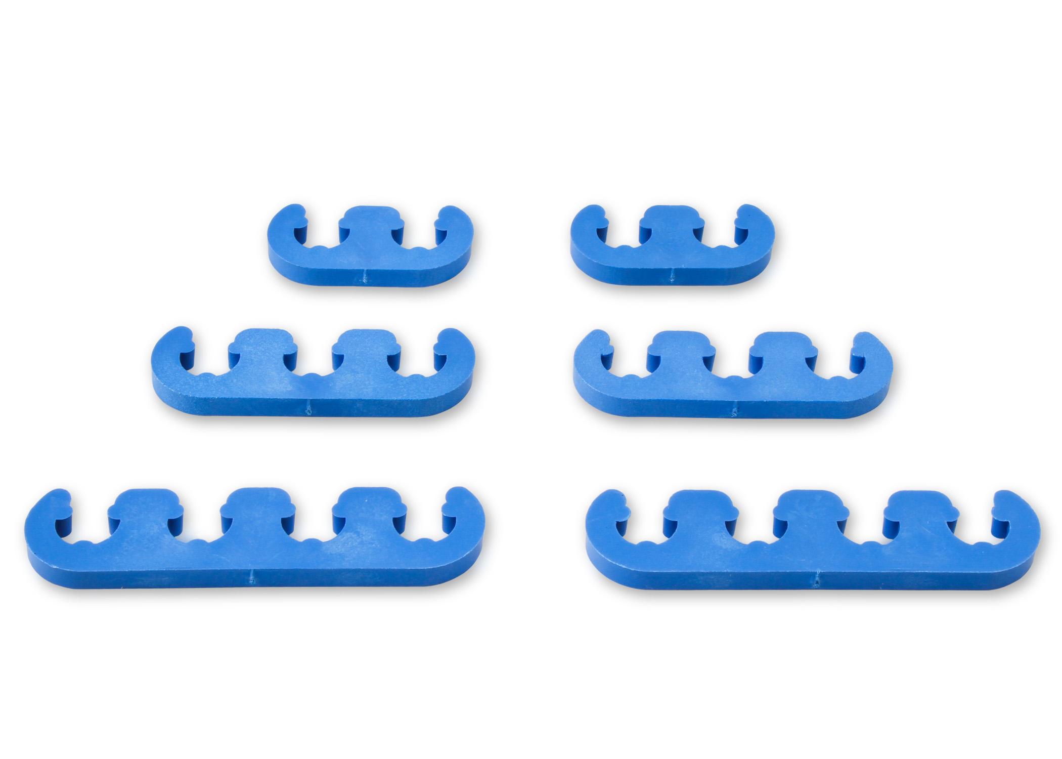 Mr. Gasket Plastic Wire Separator-Blue.  - 9877