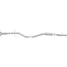AFE Takeda 2-1/2 IN 304 Stainless Steel Cat-Back Exhaust System w/ Carbon Fiber Tip (Honda Civic Si Sedan 17-20 L4-1.5L (t)) - 49-36619-C