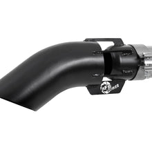 aFe Vulcan Series 3" 304 Stainless Steel DPF Back Hi-Tuck Exhaust System with Black Tip (2021 Gladiator 3.0L) - 49-38094-B