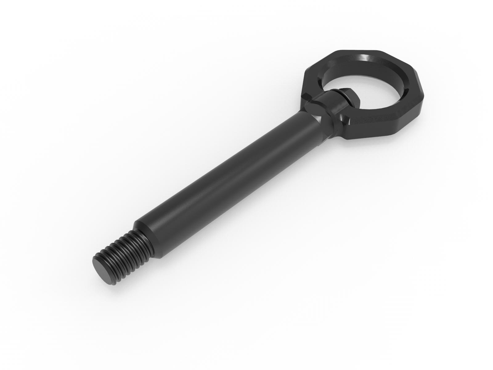 AFE aFe CONTROL Front/Rear Tow Hook Black (2023-2025 M2) - 450-502004-B