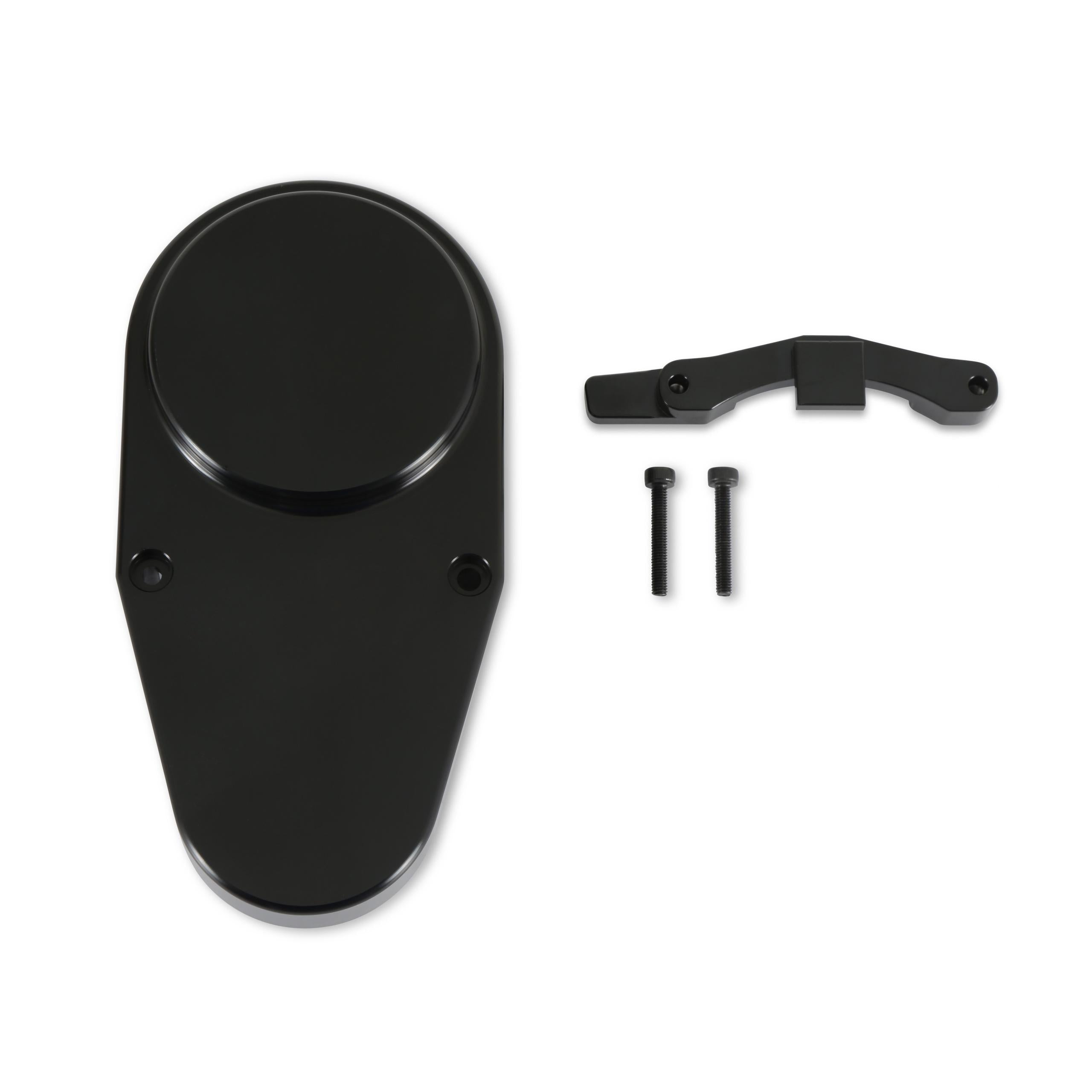 Holley Tensioner Cover Black.  - 97-158