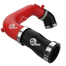 AFE BladeRunner 2-1/2 IN Aluminum Hot Charge Pipe Red (2024-2025 Wrangler) - 46-20778-R
