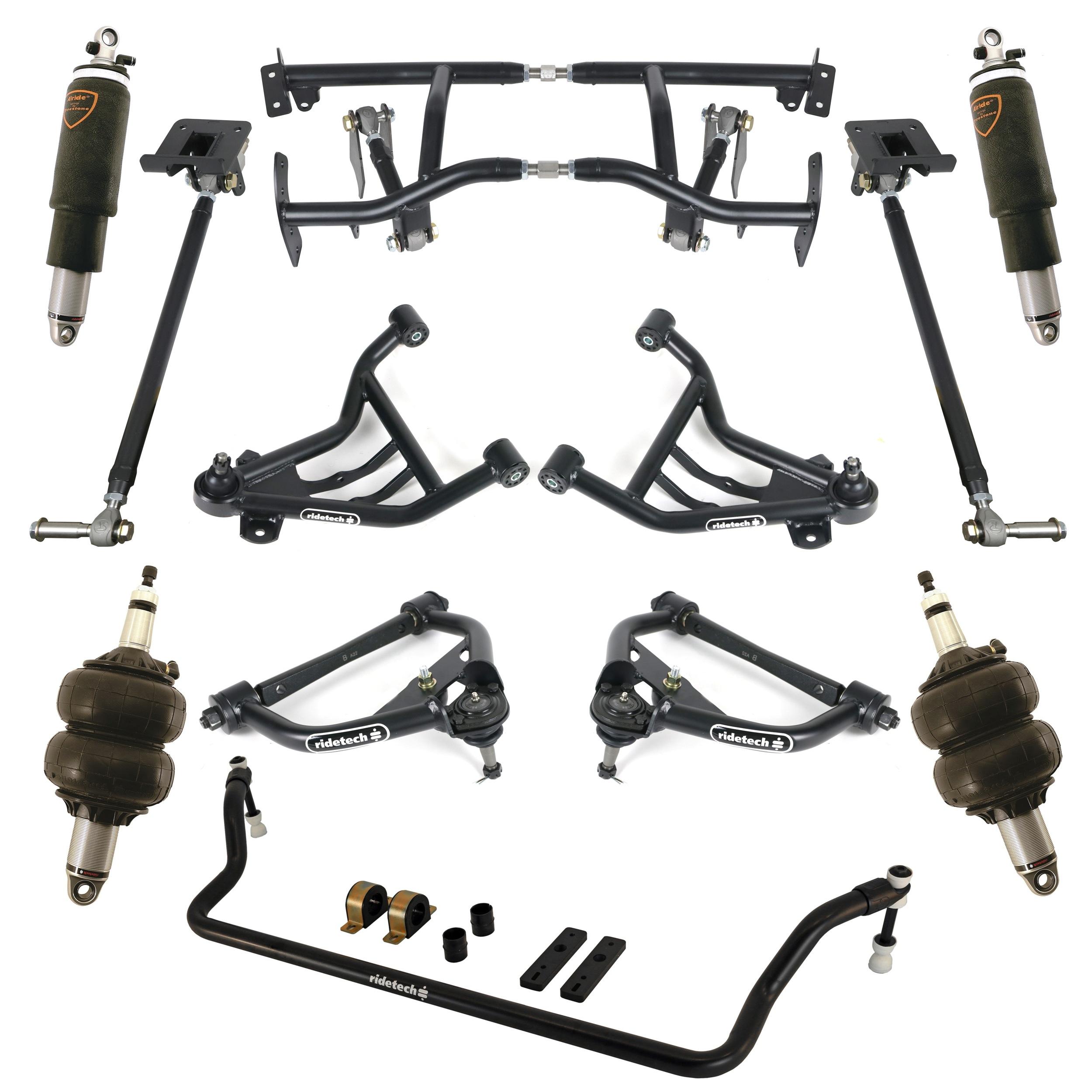 Ridetech TQ Air Suspension System For 1970-1981 GM F-Body. - 11170396