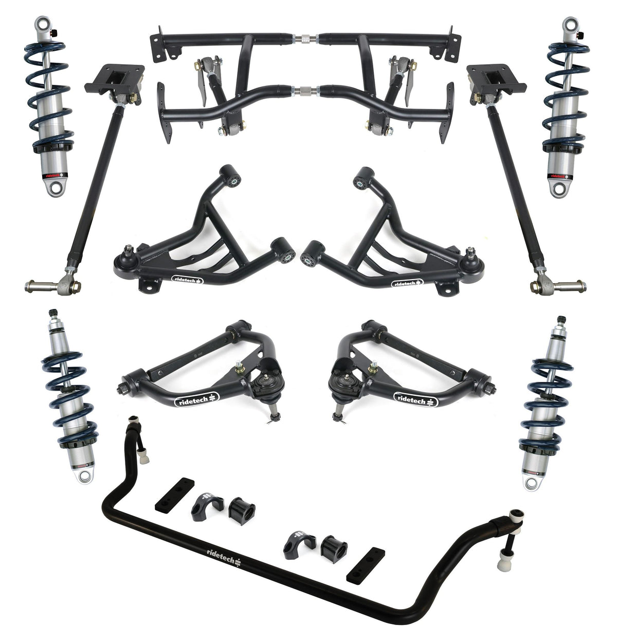 Ridetech HQ Coil-Over System For 1970-1981 GM F-Body. - 11170203